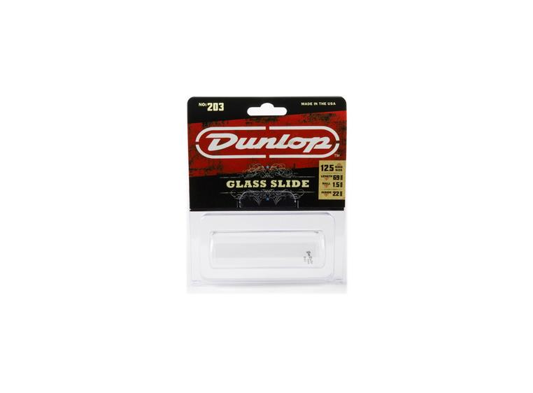 Dunlop 203  Pyrex Glass Slide, Medium Wall, Large